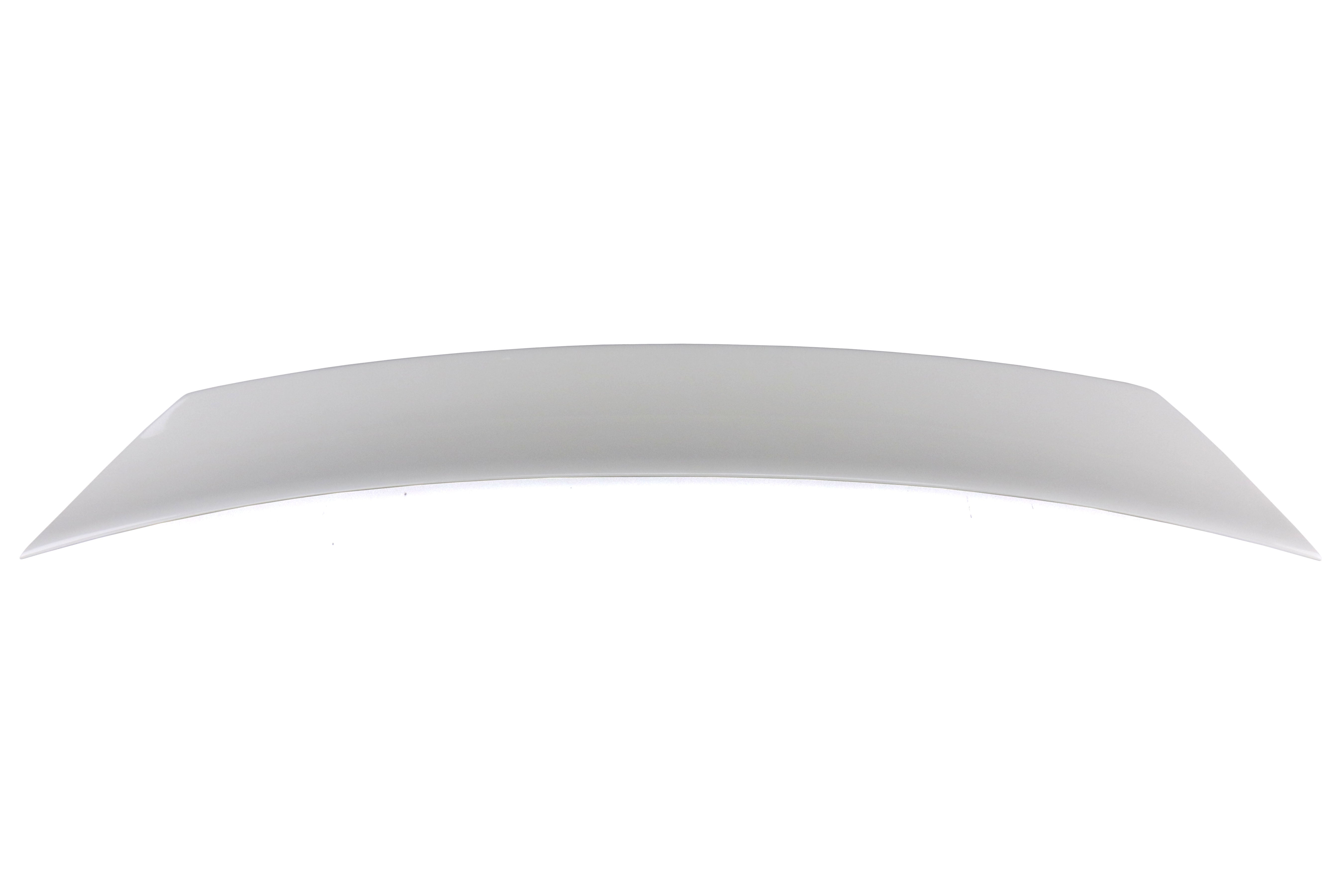 OLM Single Point Duckbill Trunk Spoiler - Crystal White Pearl / Halo (K1X) - 2015-2021 Subaru WRX / STI